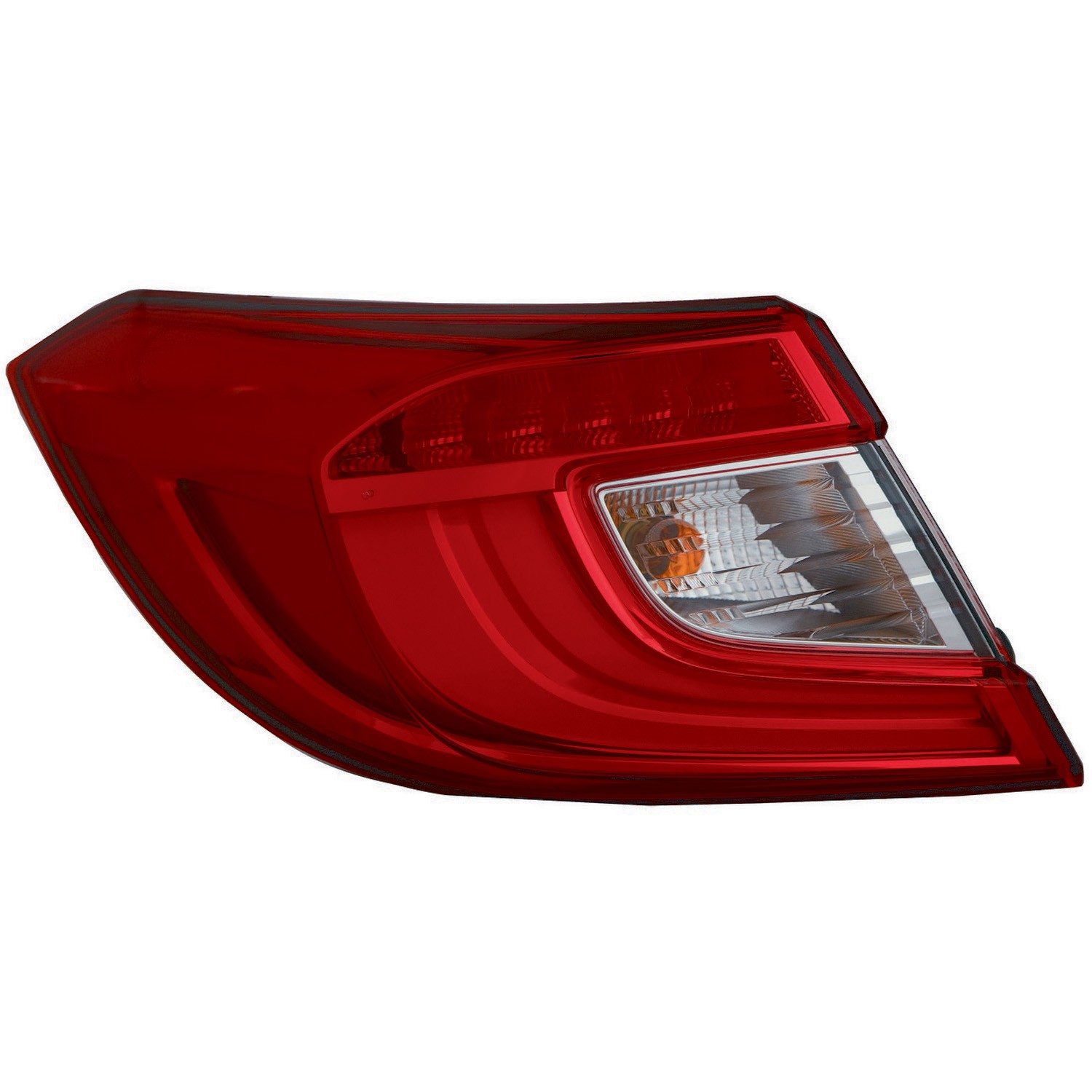 Tail Light Assembly Left Outer CAPA for Honda Accord Sedan 2018–2022