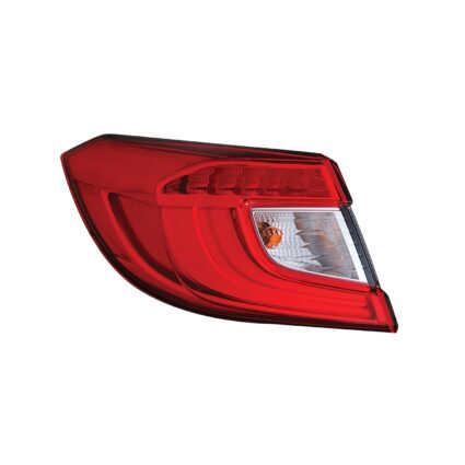 Tail Light Assembly Left Outer CAPA for Honda Accord Hybrid EX-L Hybrid Touring Hybrid EX Hybrid 2018–2020