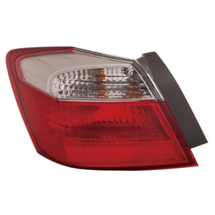 Tail Light Assembly Right Outer CAPA for Honda Accord LX Sport EX 2013–2015