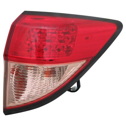 Tail Light Assembly Right Outer Includes Harness/Bulb/Socket CAPA for Honda HR-V 2016–2018