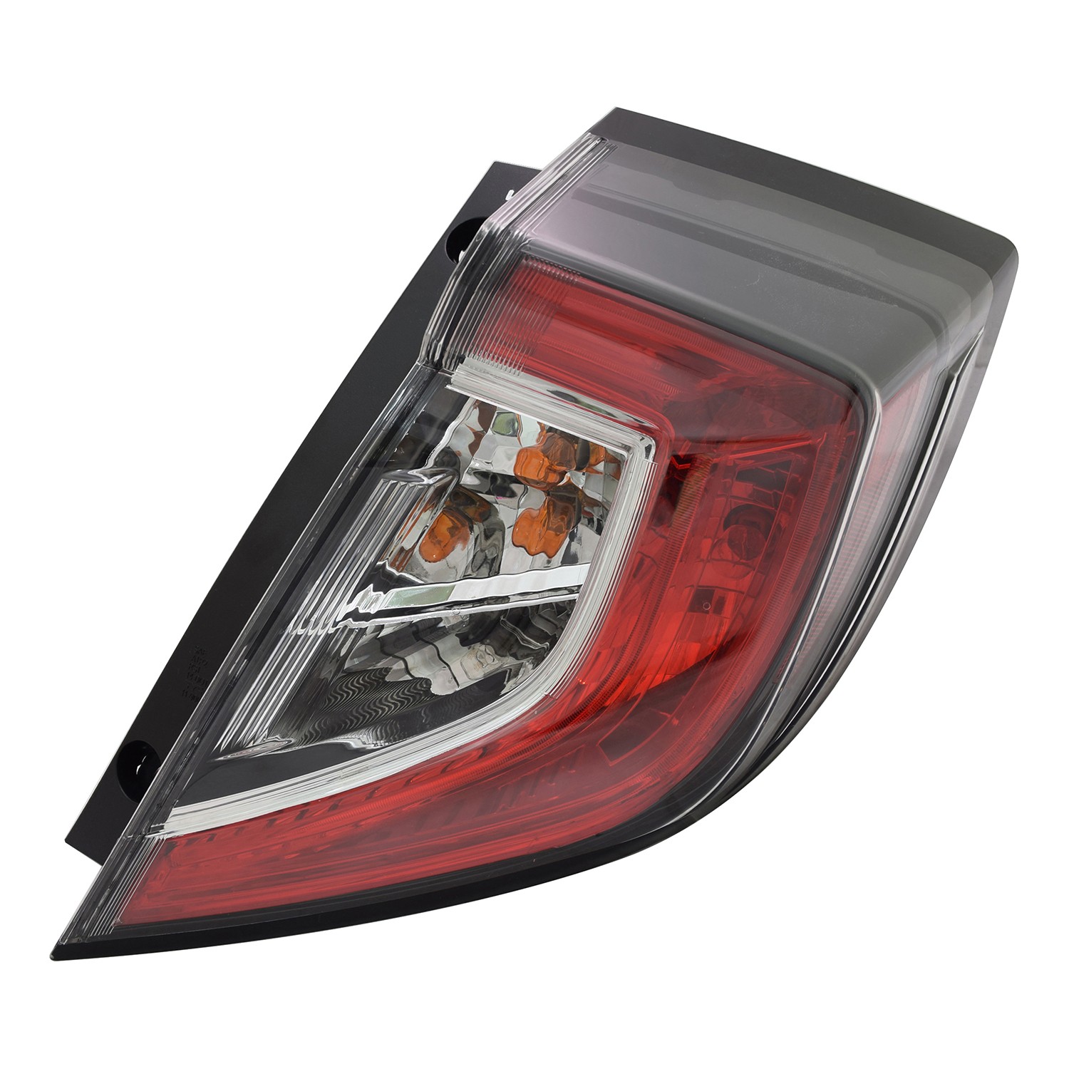 Tail Light Assembly Right Outer CAPA for Honda Civic Hatchback 2017–2021