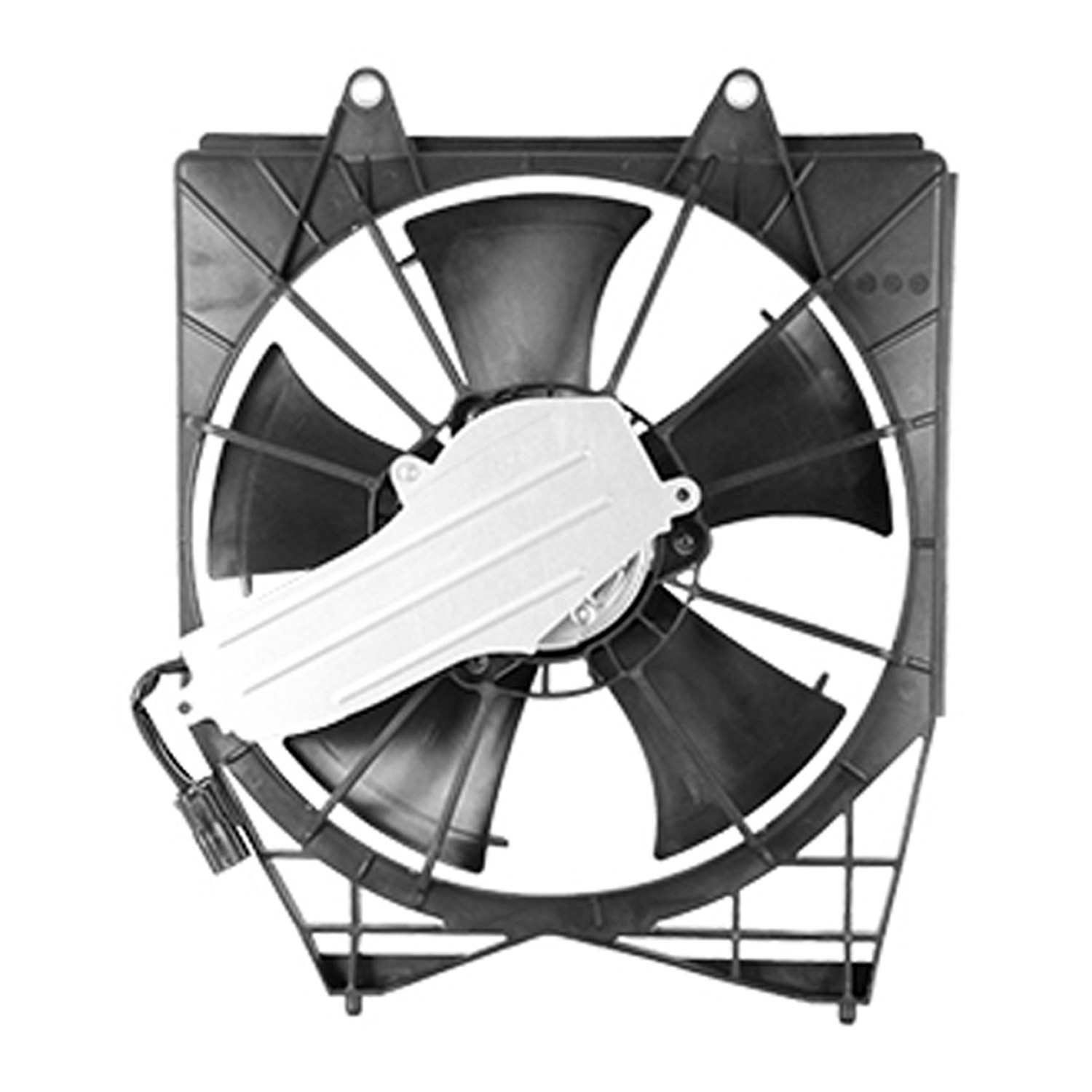A/C Condenser Fan Assembly Motor/Blade/Shroud/Shield Assy for Honda Accord Touring LX Sport EX Sport Plus EX-L SE Sport SE 2018–2022