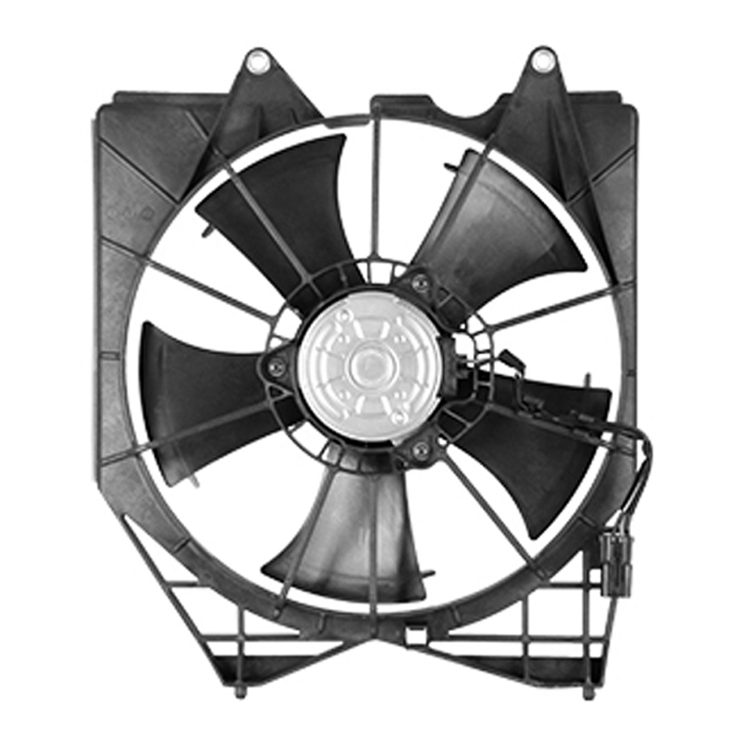 Engine Cooling Fan Assembly Motor/Blade/Shroud Assy for Honda Accord Sedan Touring LX Sport EX Sport Plus EX-L SE Sport SE 2018–2022