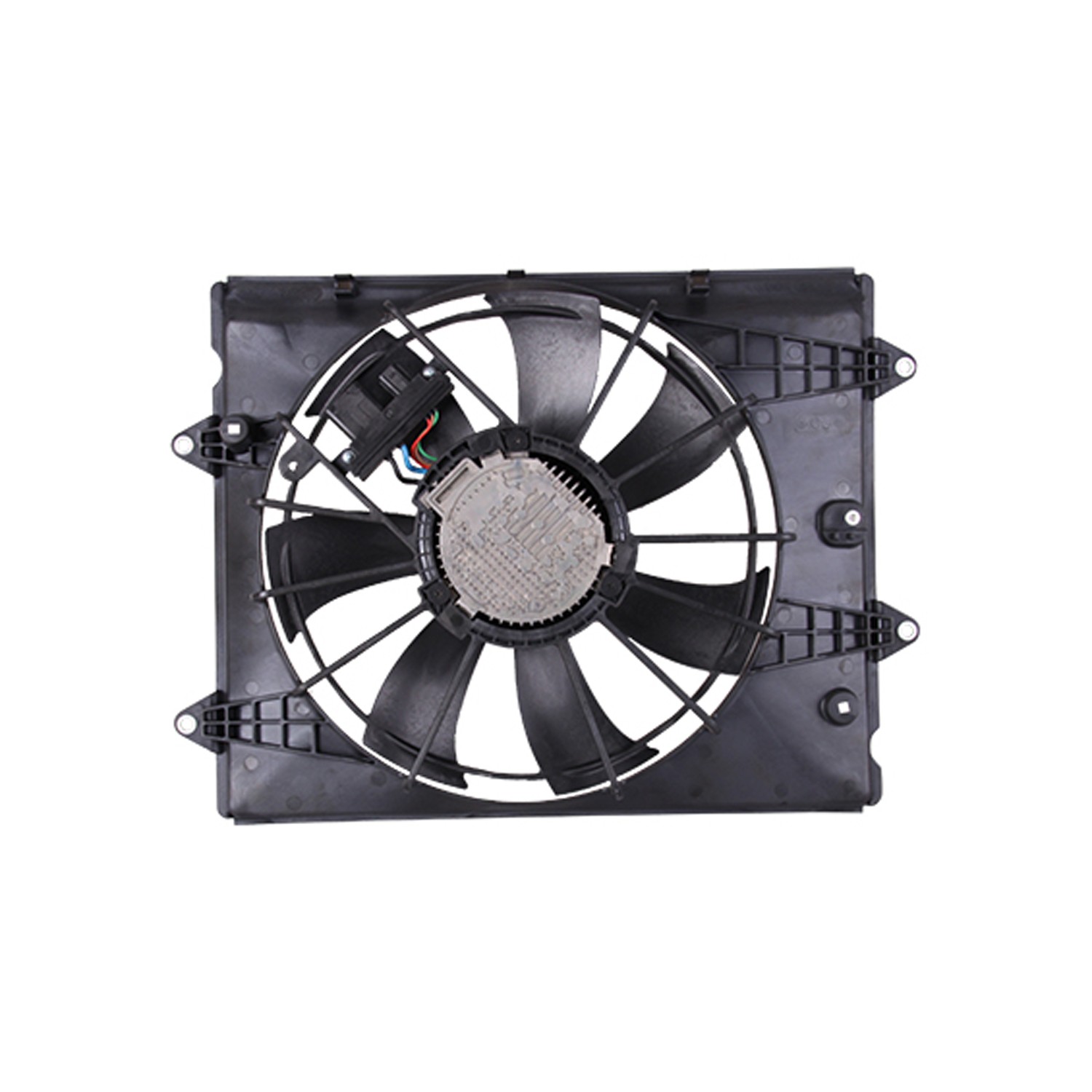 Engine Cooling Fan Assembly Motor/Blade/Shroud/Protector Assy for Honda Civic Sedan Coupe 2016–2021