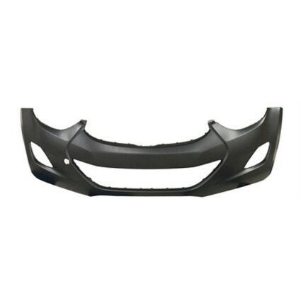 Bumper Cover Front Primed USA Built CAPA for Hyundai Elantra Sedan 2011–2013