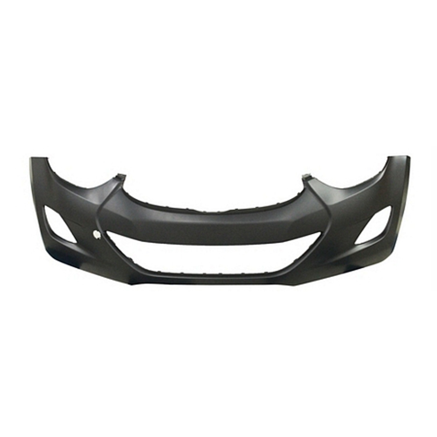 Bumper Cover Front Primed USA Built CAPA for Hyundai Elantra Sedan 2011–2013