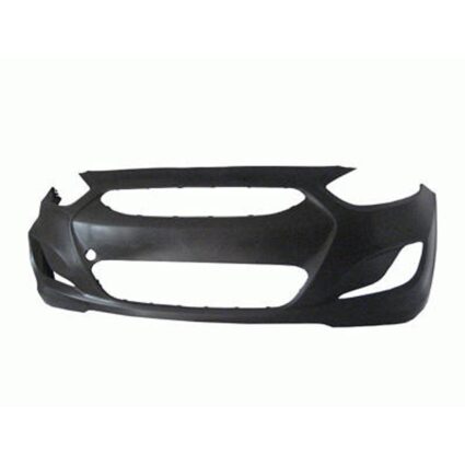 Bumper Cover Front Primed for Hyundai Accent 2012–2013