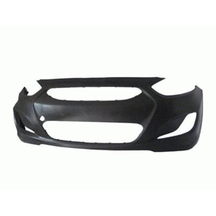 Bumper Cover Front Primed CAPA for Hyundai Accent 2012–2013