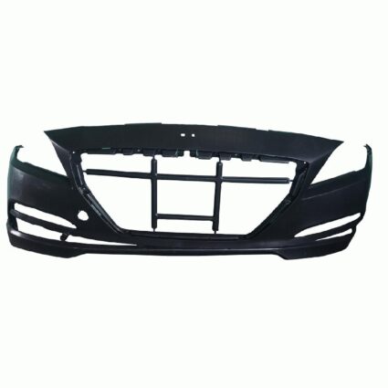 Bumper Cover Front w/o Front Object Sensors w/o Headlamp Washers Primed CAPA for Genesis G80 Hyundai Genesis