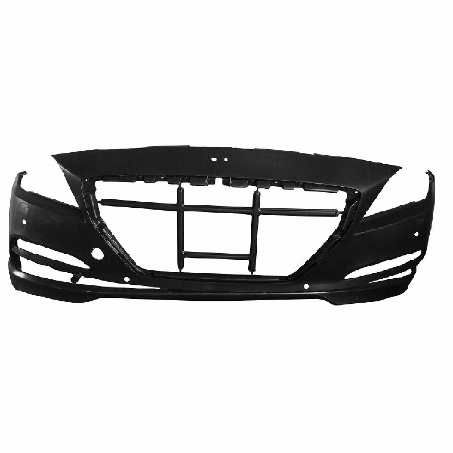 Bumper Cover Front w/Front Object Sensors Primed for Genesis G80 Hyundai Genesis