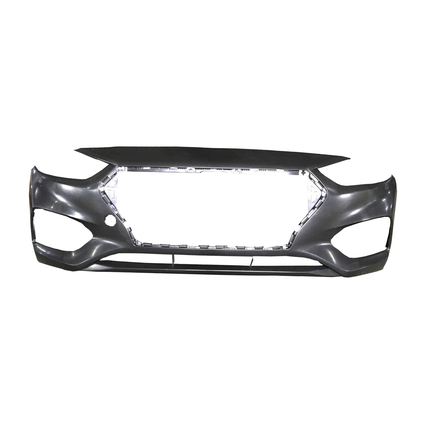 Bumper Cover Front Primed for Hyundai Accent Sedan Hatchback 2018–2022
