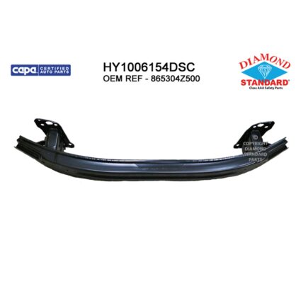 Bumper Cover Reinforcement Front w/o Intelligent Cruise Control CAPA for Hyundai Santa Fe Sport 2017–2018