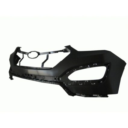 Bumper Cover Front Upper w/o Parking Assist Primed for Hyundai Santa Fe Sport 2013–2016