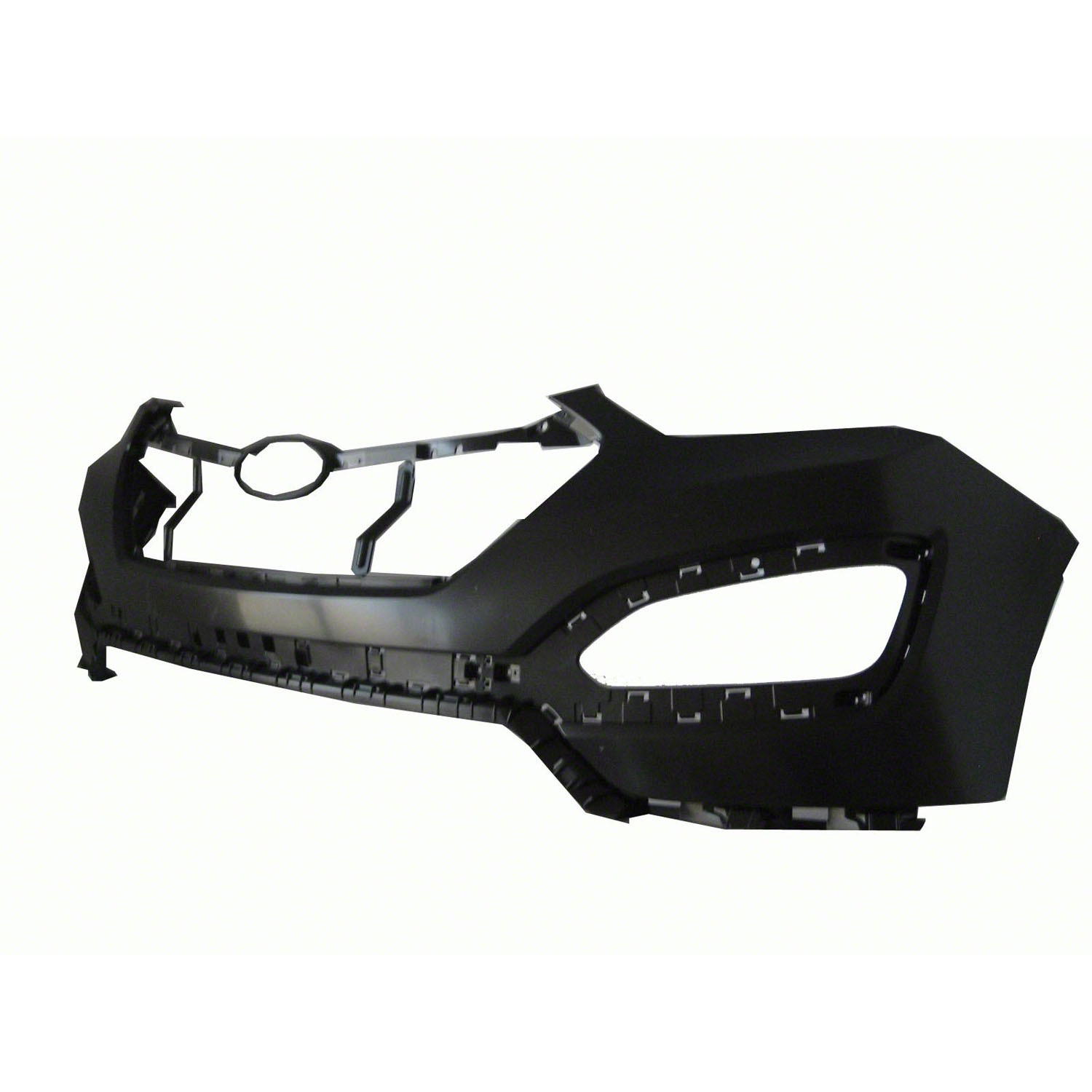 Bumper Cover Front Upper w/o Parking Assist Primed for Hyundai Santa Fe Sport 2013–2016