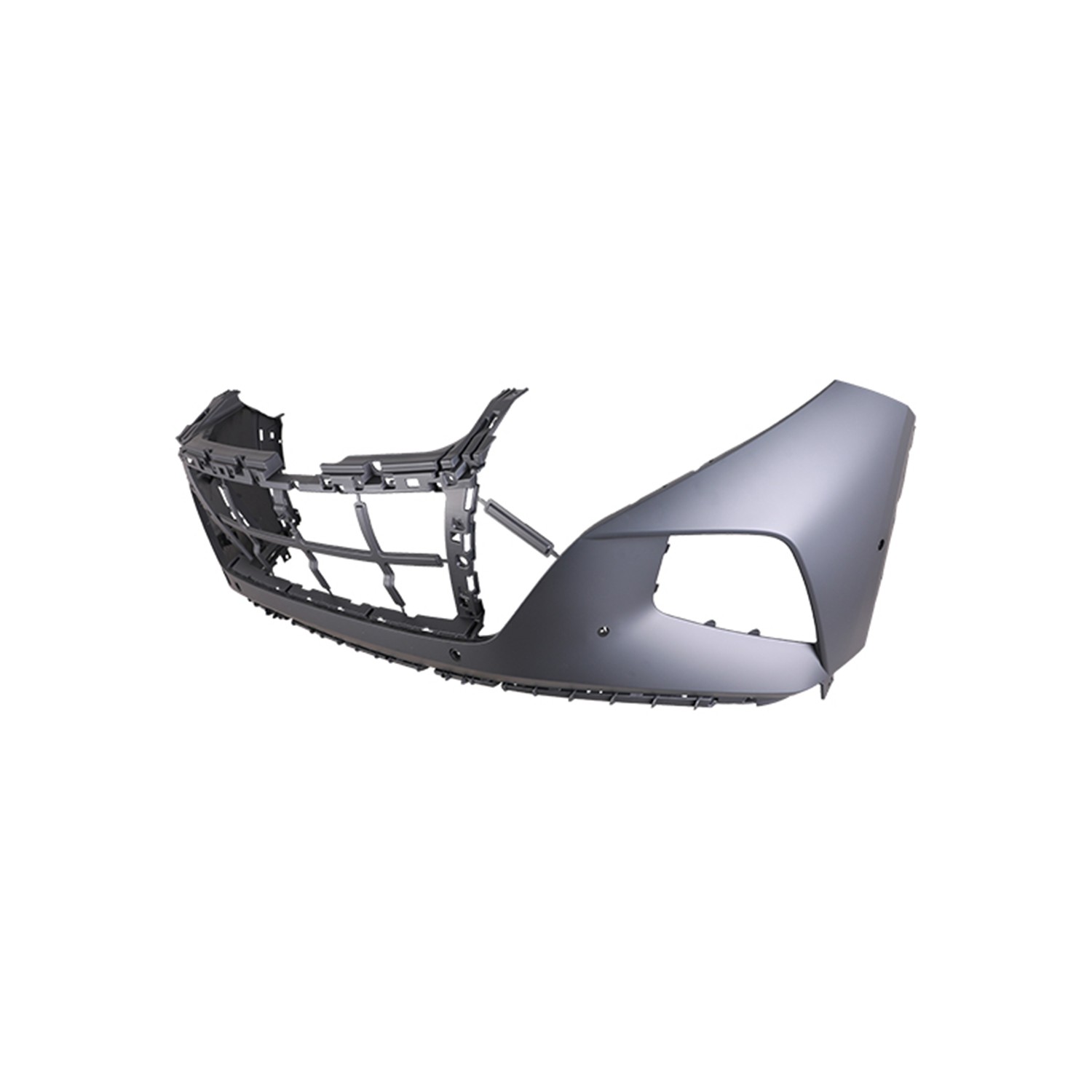 Bumper Cover Front Upper w/Parking Sensors w/Skid Plate Primed Korea Built CAPA for Hyundai Tucson Limited Preferred Limited Hybrid Ultimate Hybrid Luxury Hybrid 2022–2024