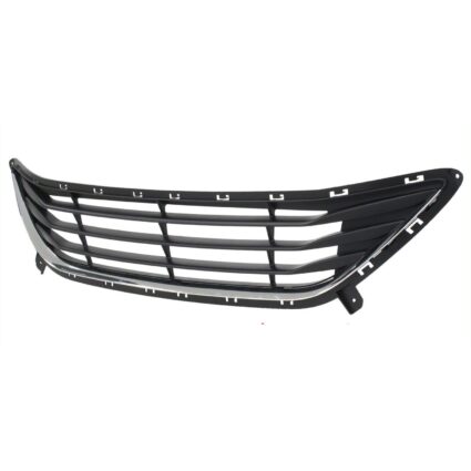 Bumper Cover Grille Front w/o Chrome Trim USA Built for Hyundai Elantra Sedan 2011–2013