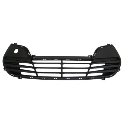 Bumper Cover Grille Front w/o Chrome Molding CAPA for Hyundai Veloster 2012–2017