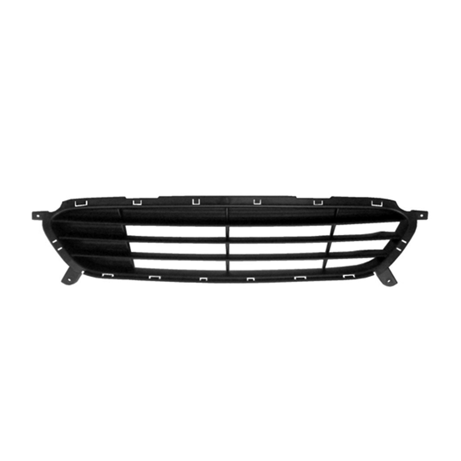 Bumper Cover Grille Front From 10-15-13 for Hyundai Accent Sedan Hatchback 2014–2017