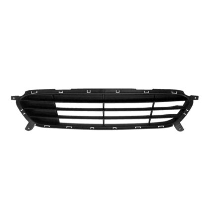 Bumper Cover Grille Front From 10-15-13 CAPA for Hyundai Accent Sedan Hatchback 2014–2017