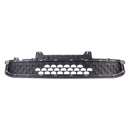 Bumper Cover Grille Front w/o Fog Lamps Black CAPA for Hyundai Kona SE SEL 2022–2023