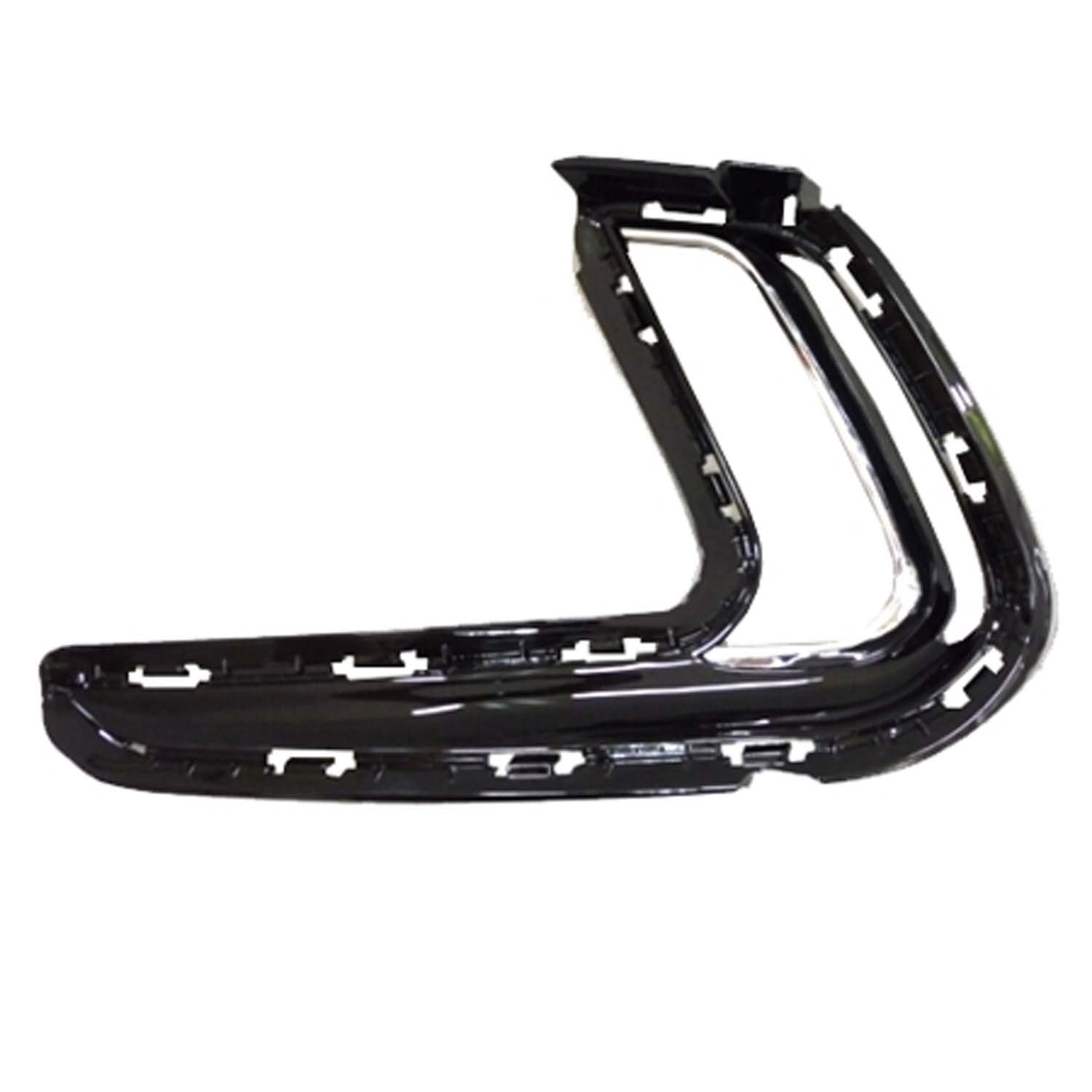Bumper Insert Front Left w/Daytime Running Lamps Outer Opening Cover USA Built for Hyundai Elantra Sedan 2017–2018