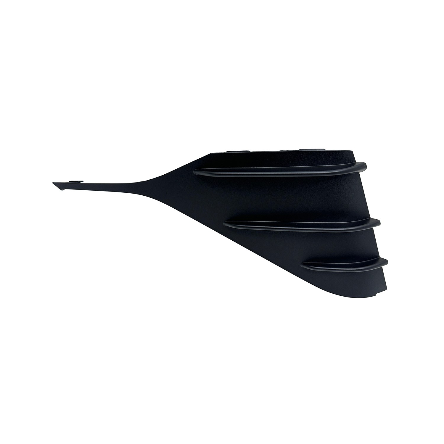 Bumper Insert Front Left Fog Lamp Opening Cover w/o Fog Lamps Textured for Hyundai Elantra 2024–2025