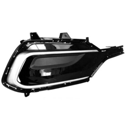 Bumper Insert Front Right Fog Lamp Bezel w/Fog Lamps CAPA for Hyundai Santa Fe Sport 2017