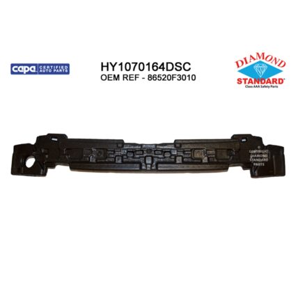 Bumper Impact Absorber Front Sedan USA Built CAPA for Hyundai Elantra 2017–2018