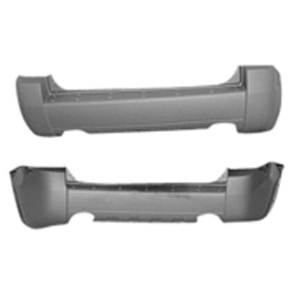 Bumper Cover Rear w/o Garnish Primed for Hyundai Tucson 2005–2009