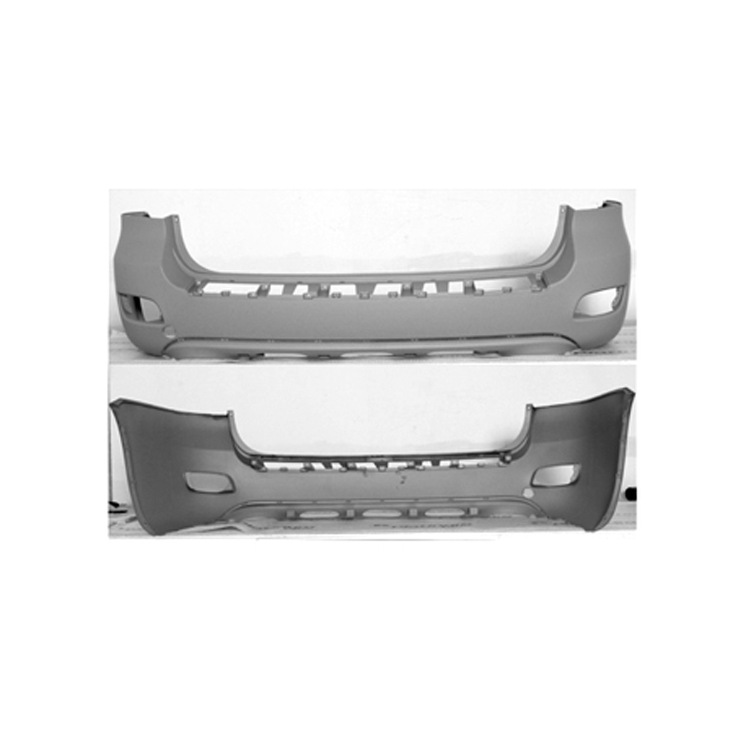 Bumper Cover Rear for Hyundai Santa Fe 2007–2009
