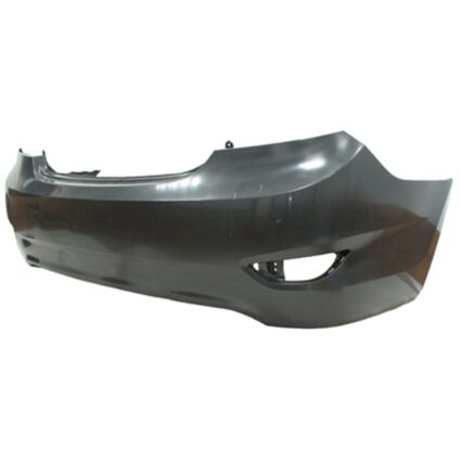 Bumper Cover Rear Primed for Hyundai Accent Hatchback 2012–2017