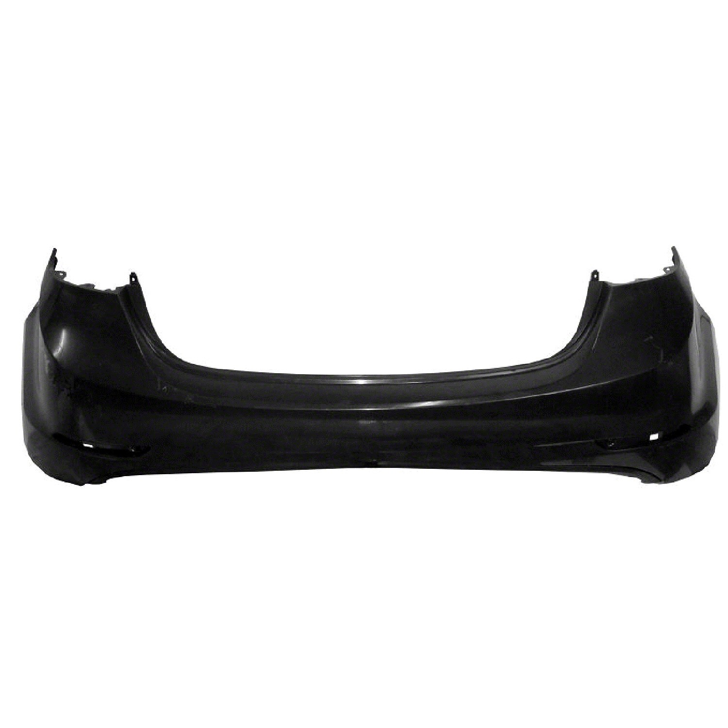 Bumper Cover Rear Primed Korea Built CAPA for Hyundai Elantra Sedan 2014–2016