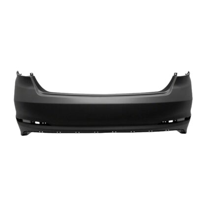 Bumper Cover Rear w/o Rear Object Sensors Primed CAPA for Hyundai Sonata GL Limited SE GLS Sport Premium Eco Sport 2.0T Ultimate 2.0T Limited 2.0T Sport Tech 2015–2017