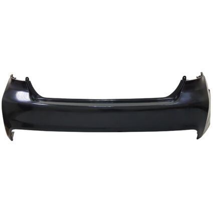 Bumper Cover Rear w/o Rear Parking Aid Primed for Hyundai Sonata Hybrid Hybrid Limited Plug-In Hybrid Plug-In Hybrid Limited Plug-In Hybrid Ultimate Hybrid SE Hybrid Ultimate 2016–2017