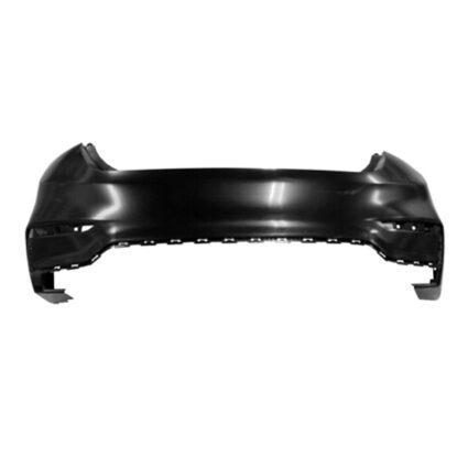 Bumper Cover Rear Primed for Hyundai Accent Sedan 2018–2022