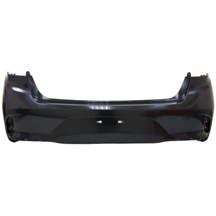 Bumper Cover Rear w/o Park Assist System w/o Rear Object Sensors Primed for Hyundai Sonata Hybrid Limited Hybrid SE Plug-In Hybrid Plug-In Hybrid Limited Hybrid GL Hybrid GLS Plug-In Hybrid Ultimate Hybrid Ultimate Hybrid Luxury Hybrid Preferred 2018–2019