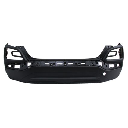 Bumper Cover Rear From 12-7-17 w/Integral Skid w/o Park Assist Primed CAPA for Hyundai Kona SE Essential SEL 2018–2021