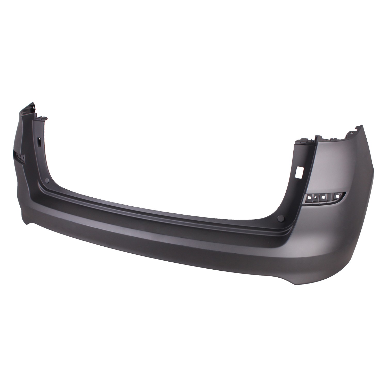 Bumper Cover Rear w/o Park Assist Sensors Primed for Hyundai Tucson 2019–2021