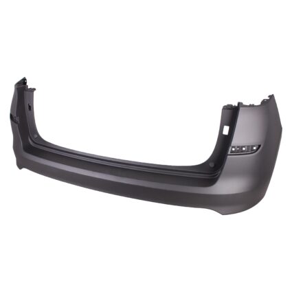 Bumper Cover Rear w/o Park Assist Sensors Primed CAPA for Hyundai Tucson 2019–2021