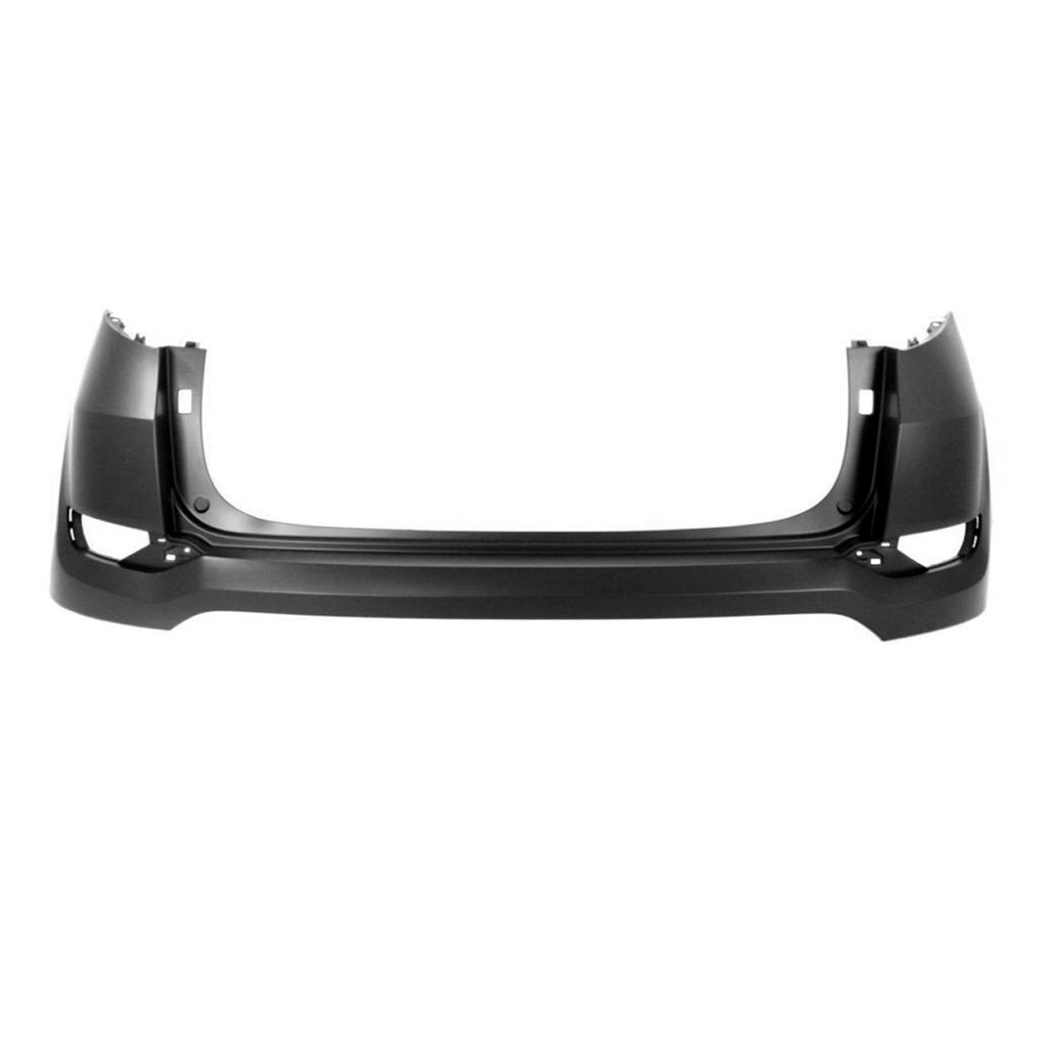 Bumper Cover Rear Upper w/o Park Assist Primed CAPA for Hyundai Tucson 2016–2018