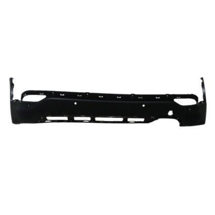Bumper Cover Rear Lower w/Park Assist Sensors w/o Blind Spot Detection CAPA for Hyundai Santa Fe Sport 2013–2016
