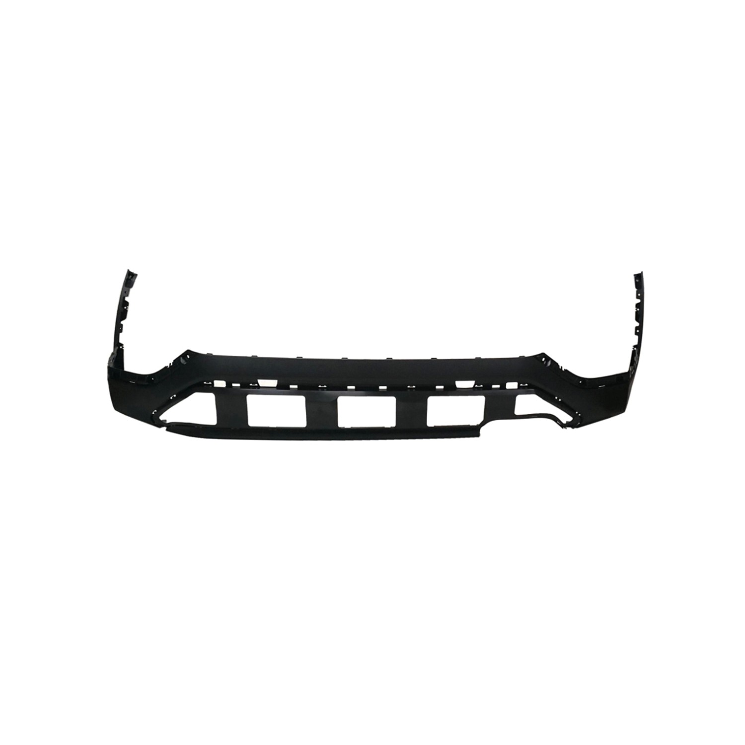 Bumper Cover Rear Lower w/o Parking Sensors Textured CAPA for Hyundai Santa Fe 2019–2020