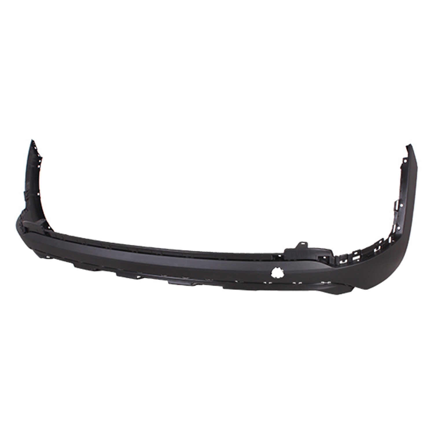 Bumper Cover Rear Lower w/Skid Plate Textured CAPA for Hyundai Tucson 2019–2021