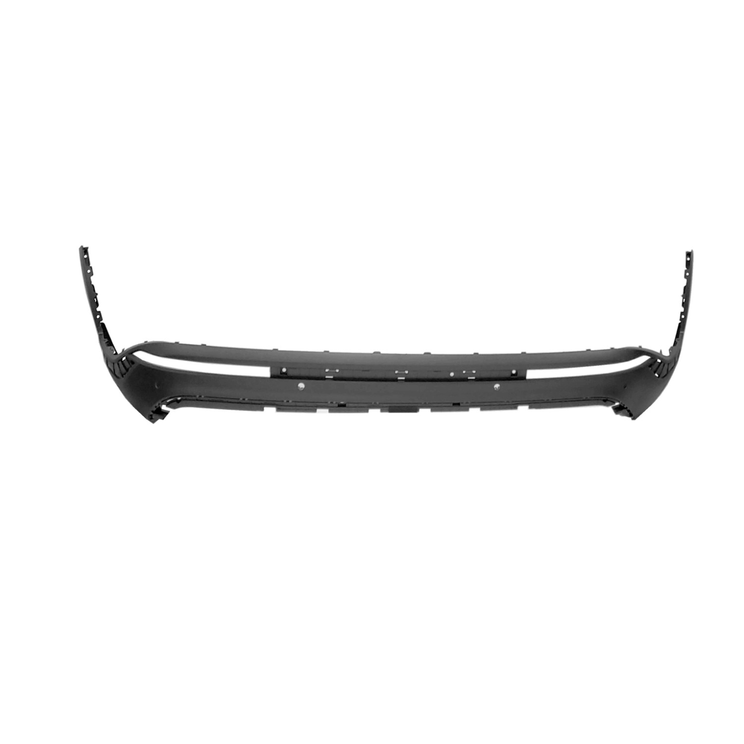 Bumper Cover Rear Lower w/Chrome Skid Plate w/Skid Plate w/o Parking Sensors Primed CAPA for Hyundai Santa Fe Preferred Urban Hybrid SEL Premium Hybrid Blue Hybrid Limited 2021–2023