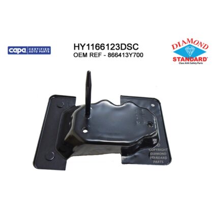 Bumper Bracket Rear Left USA Built CAPA for Hyundai Elantra Sedan 2014–2016