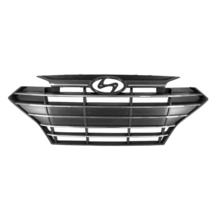 Grille Assembly w/o Intelligent Cruise Control USA Built for Hyundai Elantra Sedan 2019–2020
