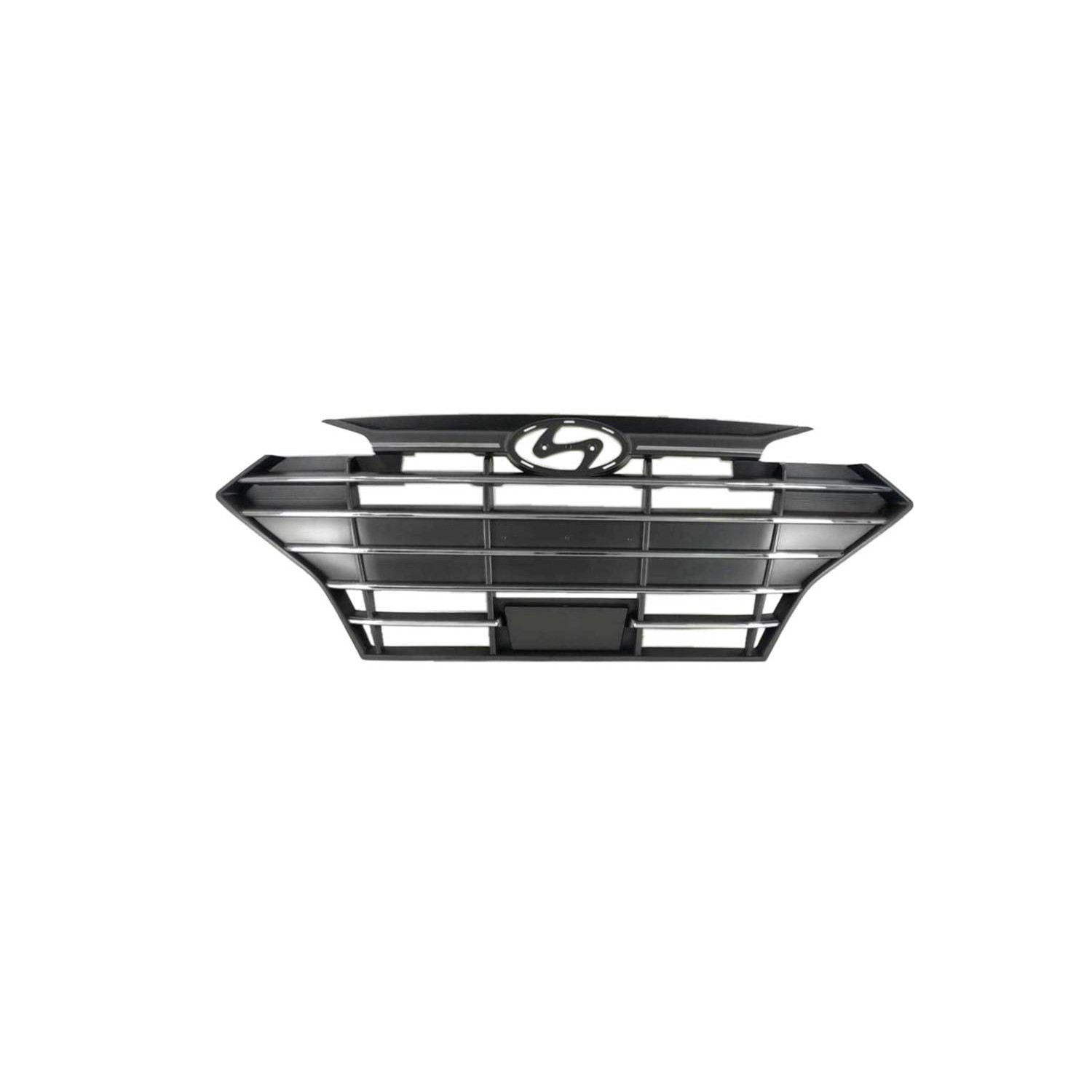 Grille Assembly w/Intelligent Cruise Control USA Built CAPA for Hyundai Elantra Sedan 2019–2020