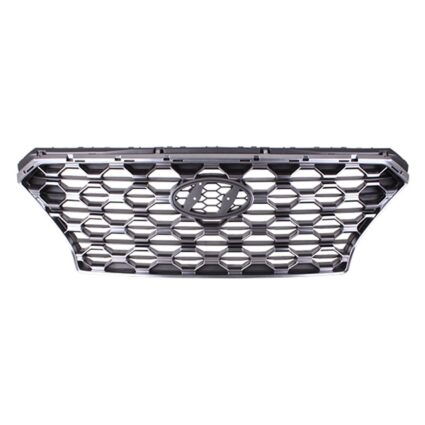 Grille Assembly w/o Front View Camera for Hyundai Santa Fe 2019–2020
