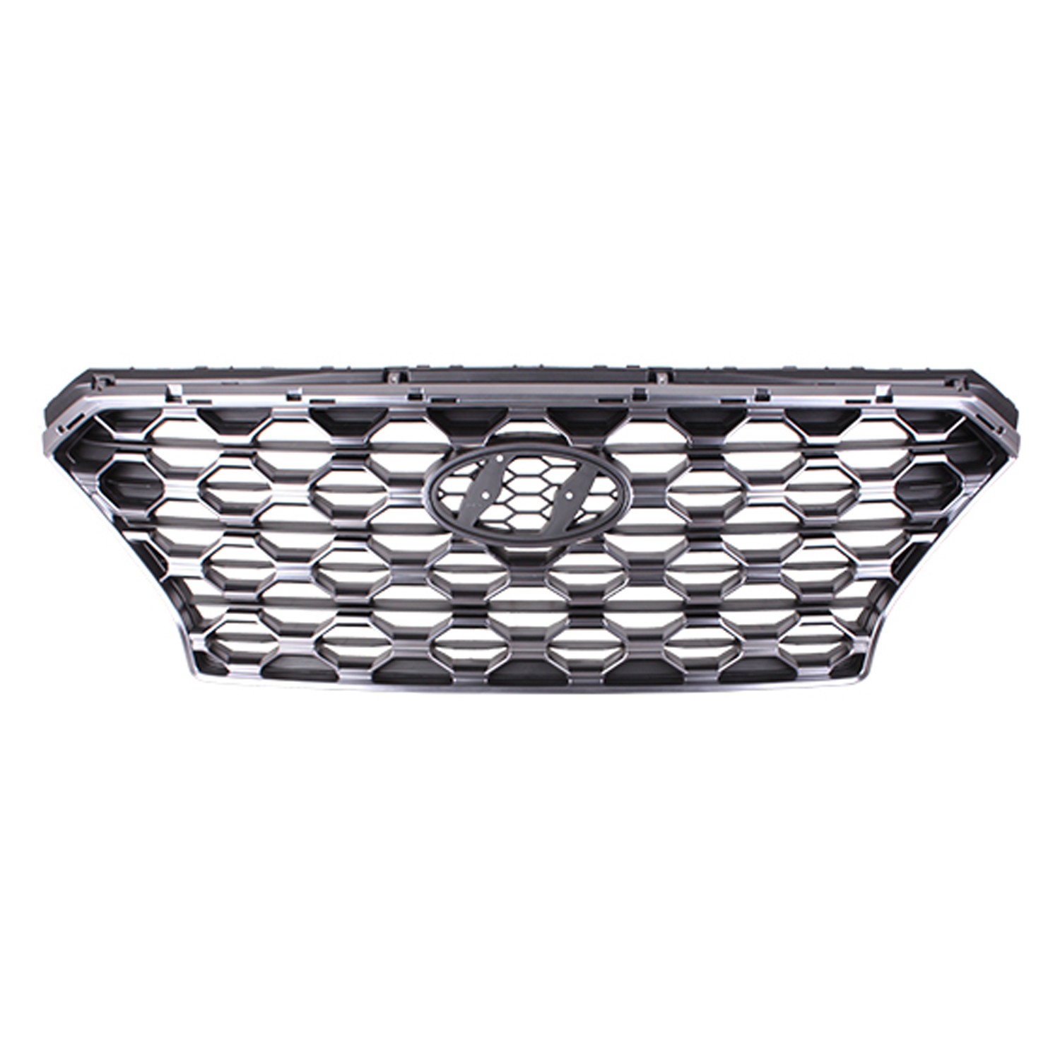 Grille Assembly w/o Front View Camera for Hyundai Santa Fe 2019–2020