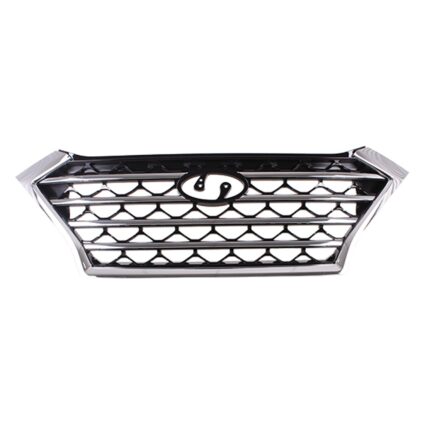 Grille Assembly Silver Trim for Hyundai Tucson 2019–2021